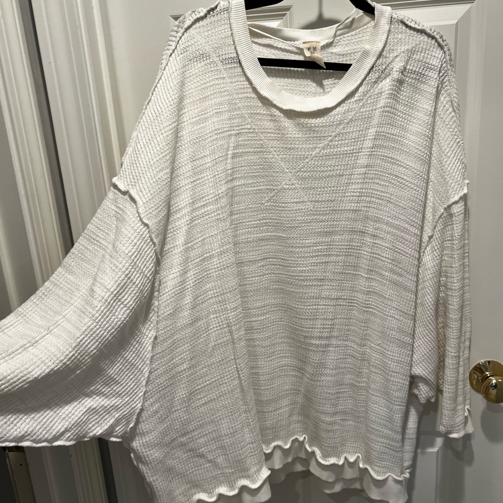Free People oversized tunic